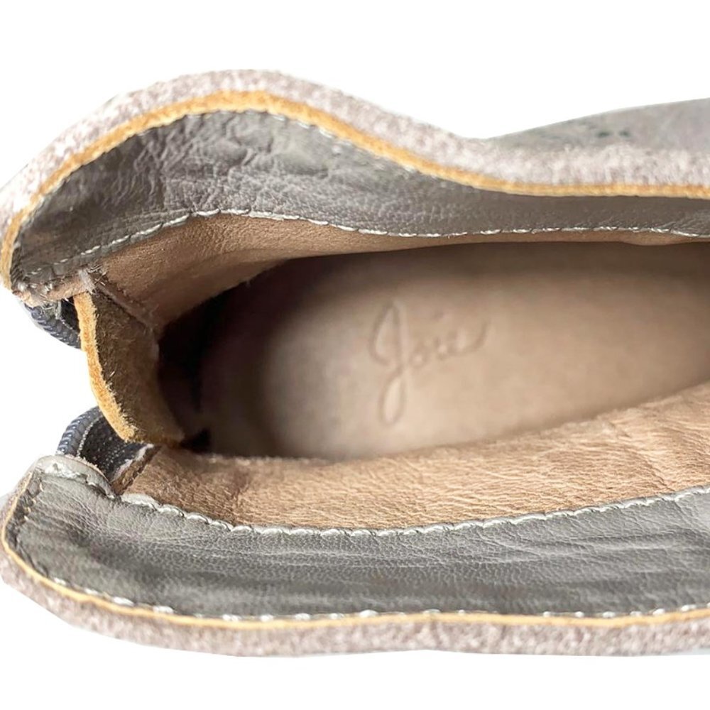 JOIE Lucy Suede Studded Zip Bootie - Picture 8 of 9